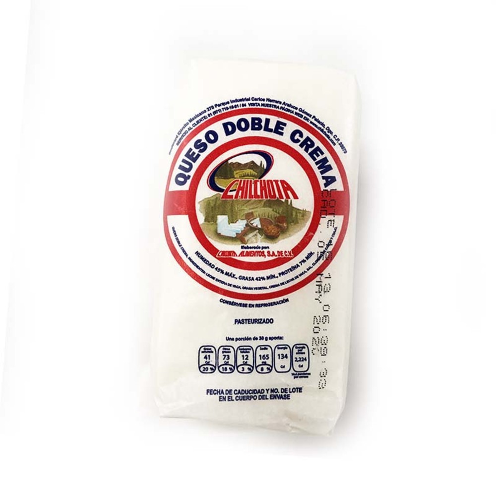 Chilchota Queso Doble Crema 500 Gr