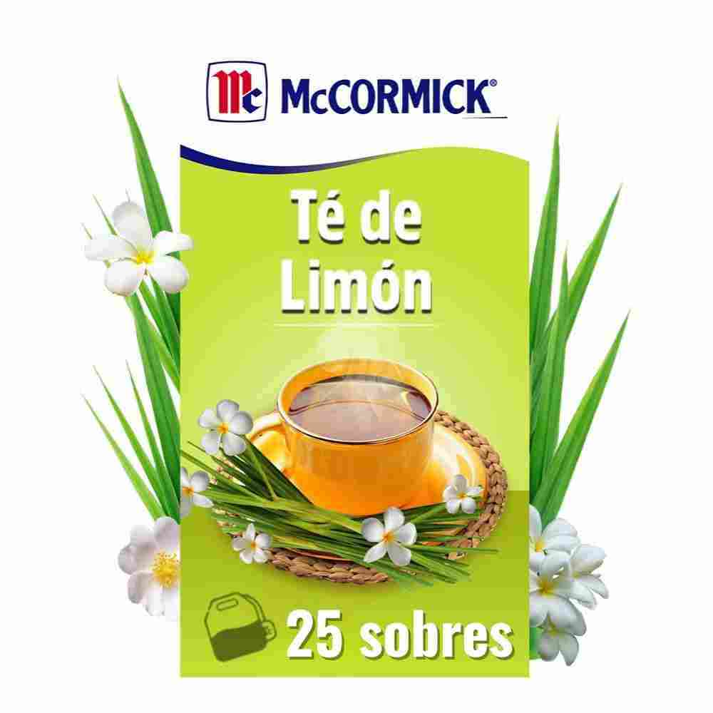 Te Mc Cormick Limon Precio Especial 25 sobres