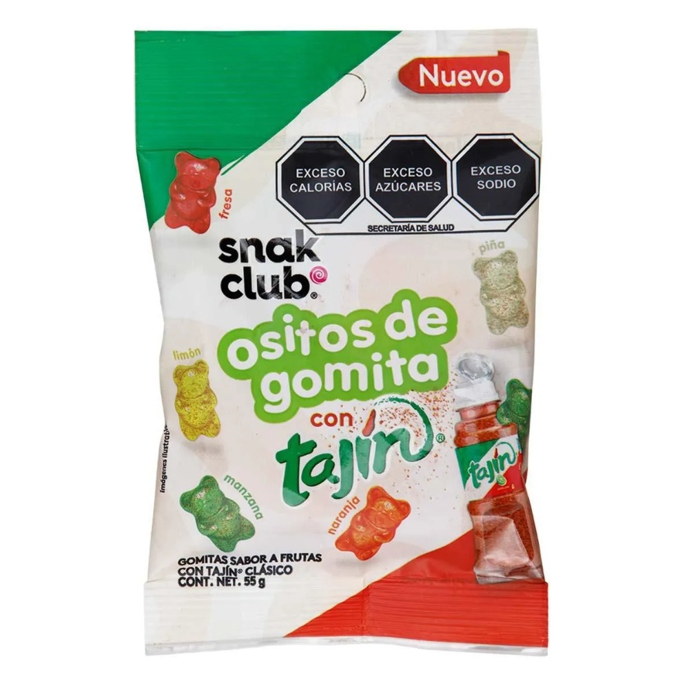 Gomita Tajin Ositos De Gomita 55 gr