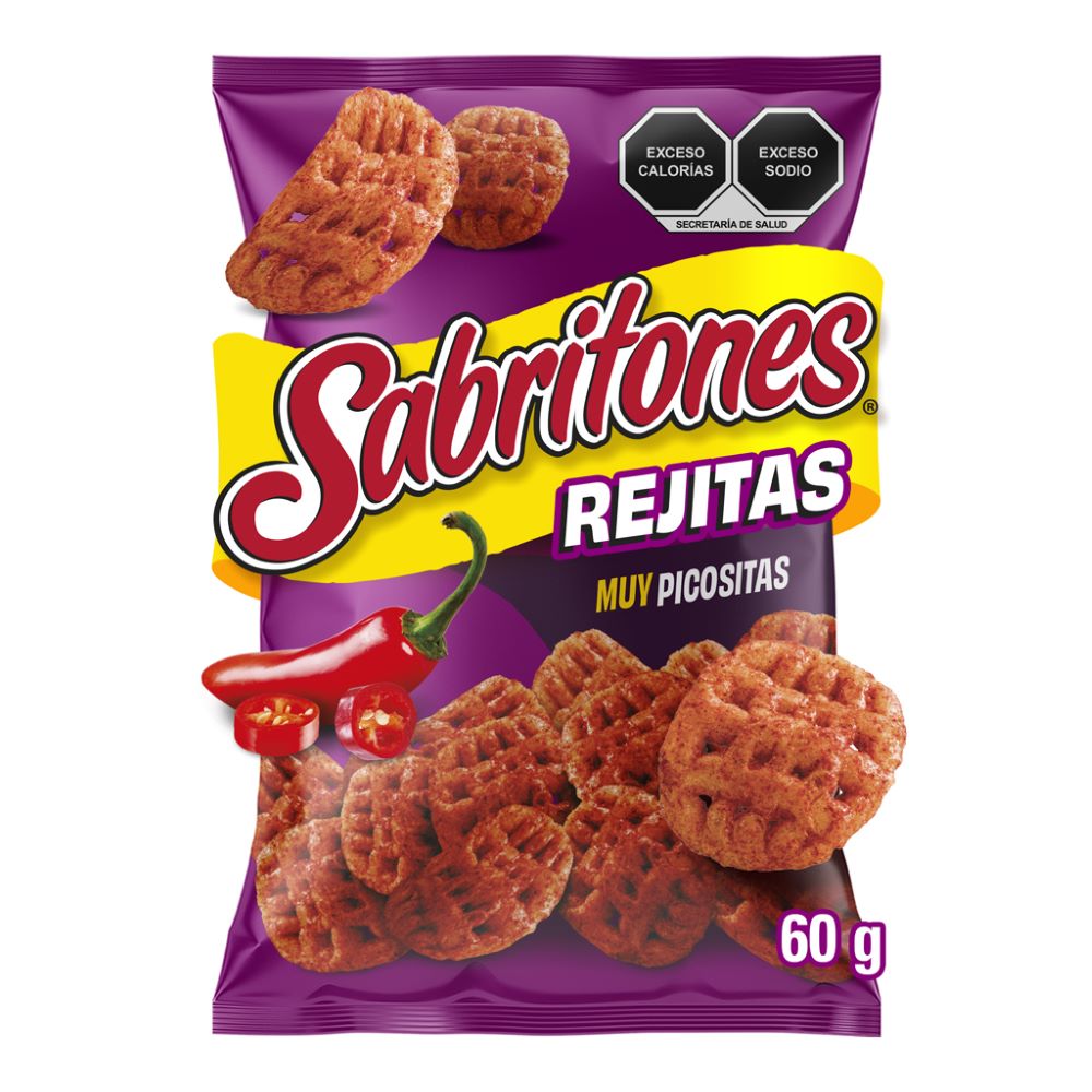 Botana Sabritones Rejitas Muy Picosas 60 gr
