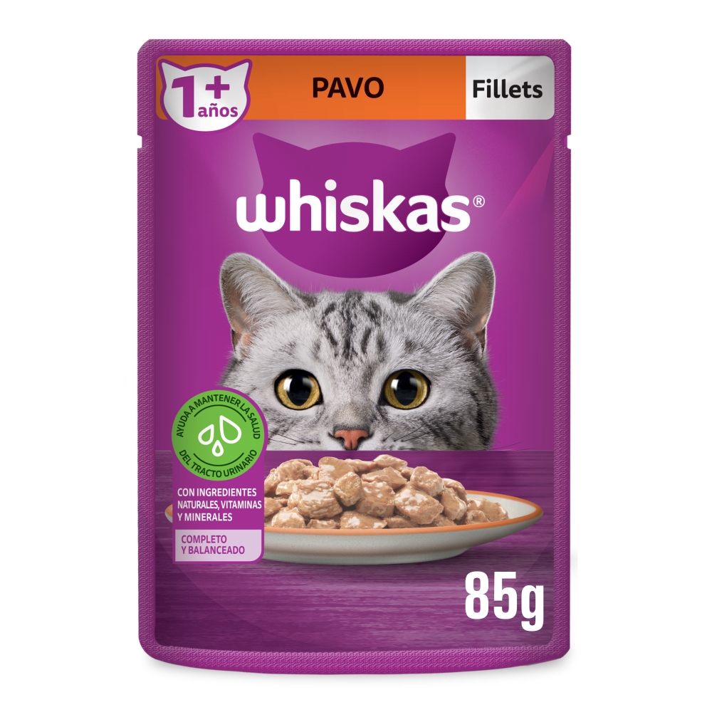 Whiskas Pouch Pavo sobre de 85 gr