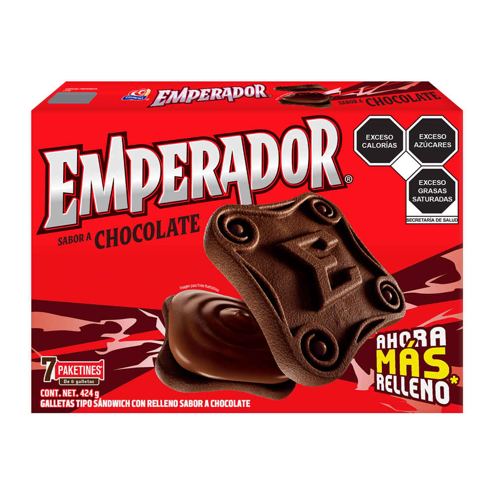 Galleta Emperador Chocolate 424 gr