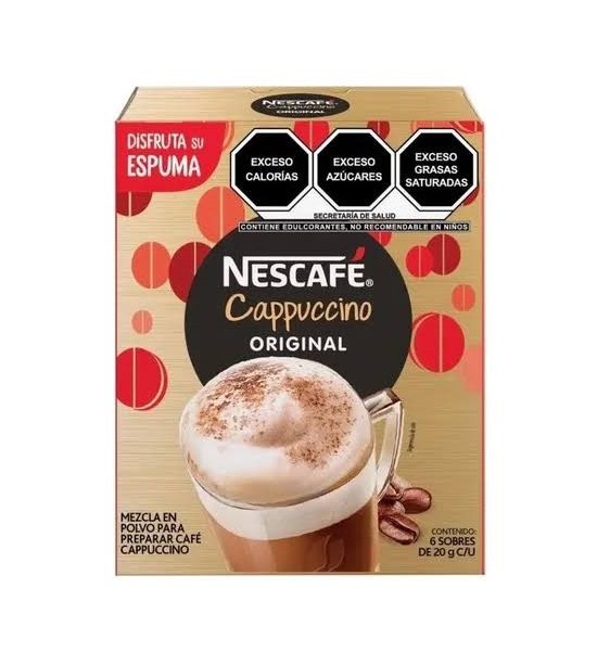 Cafe Nescafe Cappuccino Original Stick 120 gr