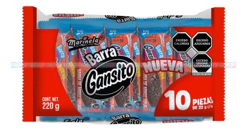Pastelito Marinela Gansito Barra 220 g