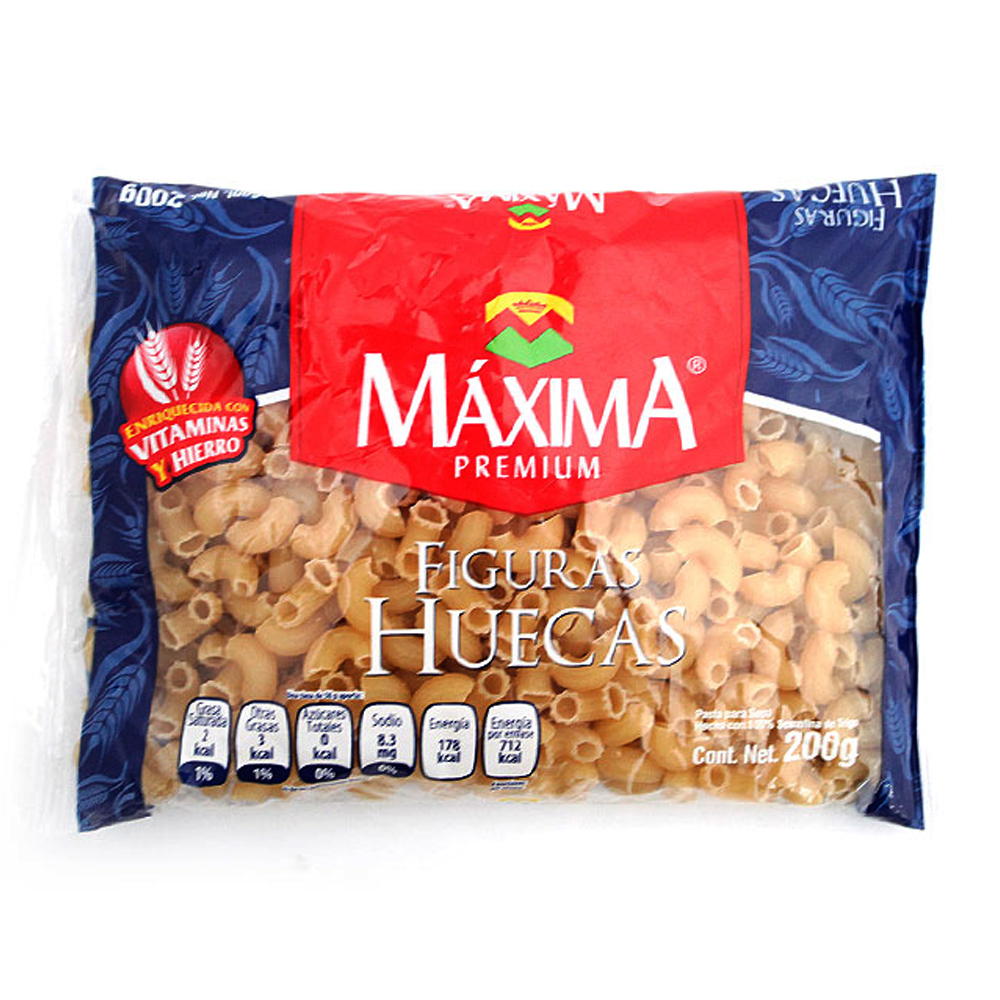 Sopa Maxima Premium Codo #3 200 Gramos