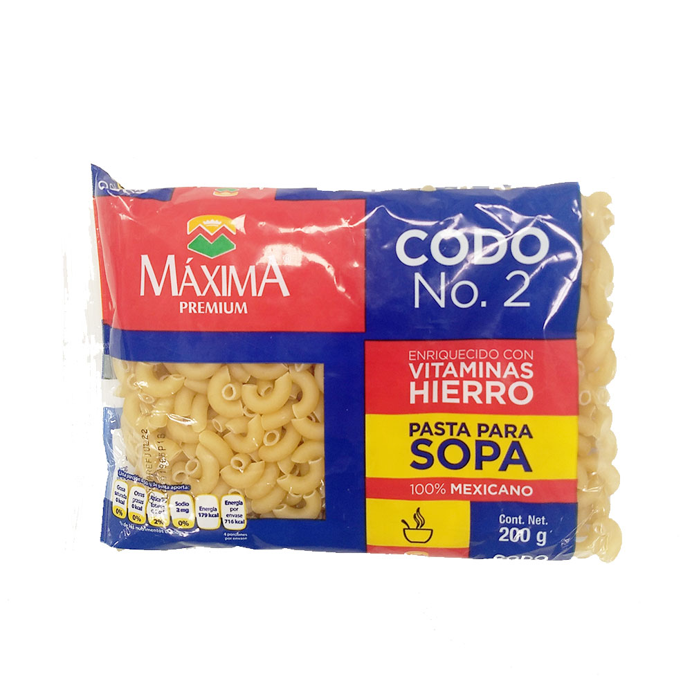 Sopa Codo Maxima Premium 2 200 Gramos