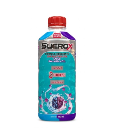 Bebida Rehidratante Suerox Sabor Uva Mora 630 ml