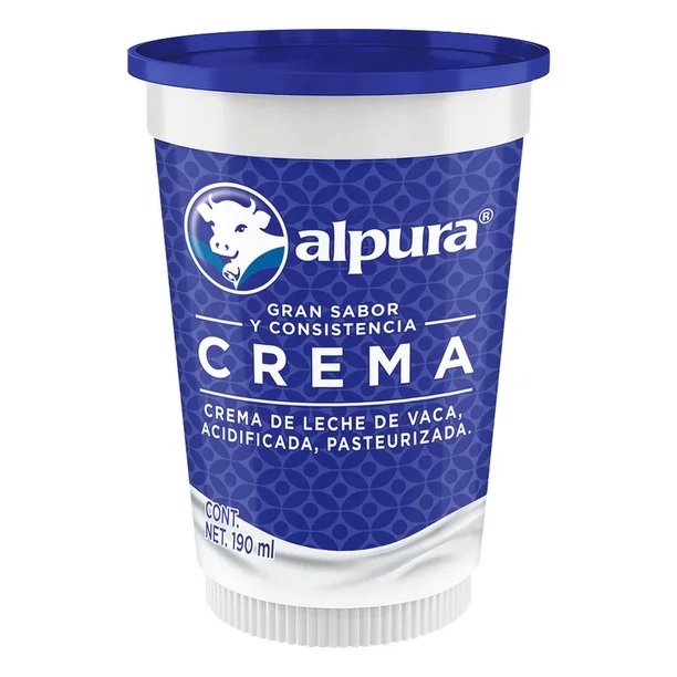 Crema Ácida Alpura 190 ml
