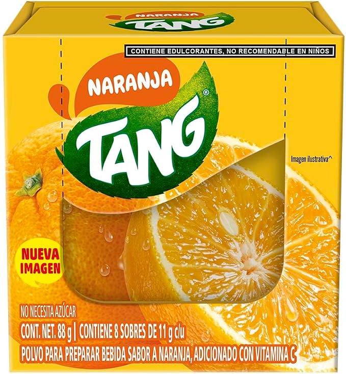 Bebida en Polvo Tang Naranja 11 g