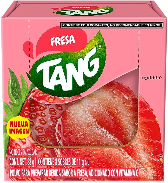 Bebida en Polvo Tang Fresa 11 g