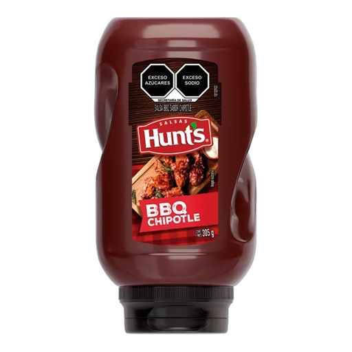Salsa BBQ Hunt's Chipotle 305 g Botella