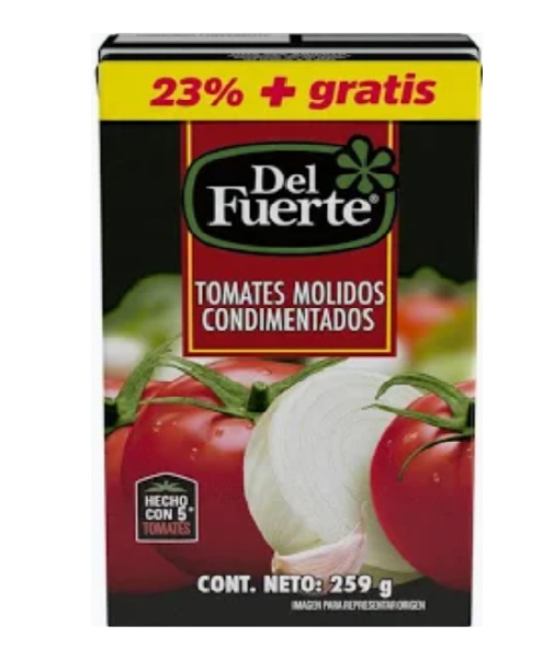 Puré de Tomate Del Fuerte Condimentado 259 g