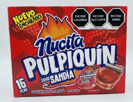 Nucita Pulpiquín Enchilado Sandía Cápsula 16/14 g