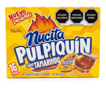 Nucita Pulpiquín Enchilado Tamarindo Cápsula 16/14 g