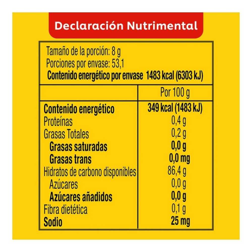 Fécula de Maíz Maizena Natural 160 Gramos