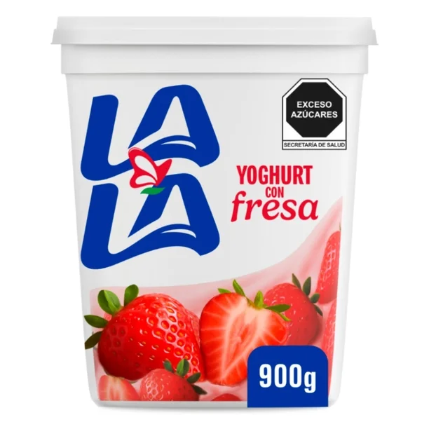 Yogur Lala Sólido Fresa 900 g Bote