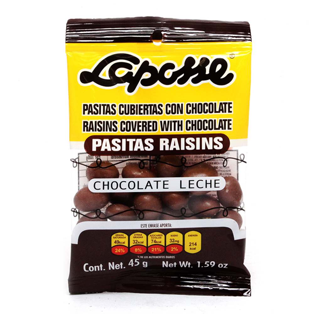 Pasita Con Chocolate Laposse 45 gr