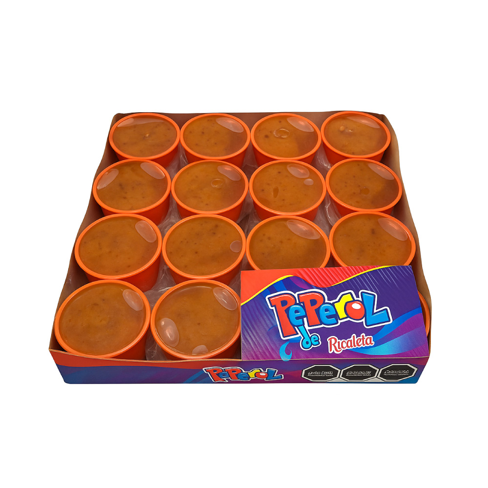 Dulce de Tamarindo Peperol Ollita Grande 32 Piezas De 13 gr