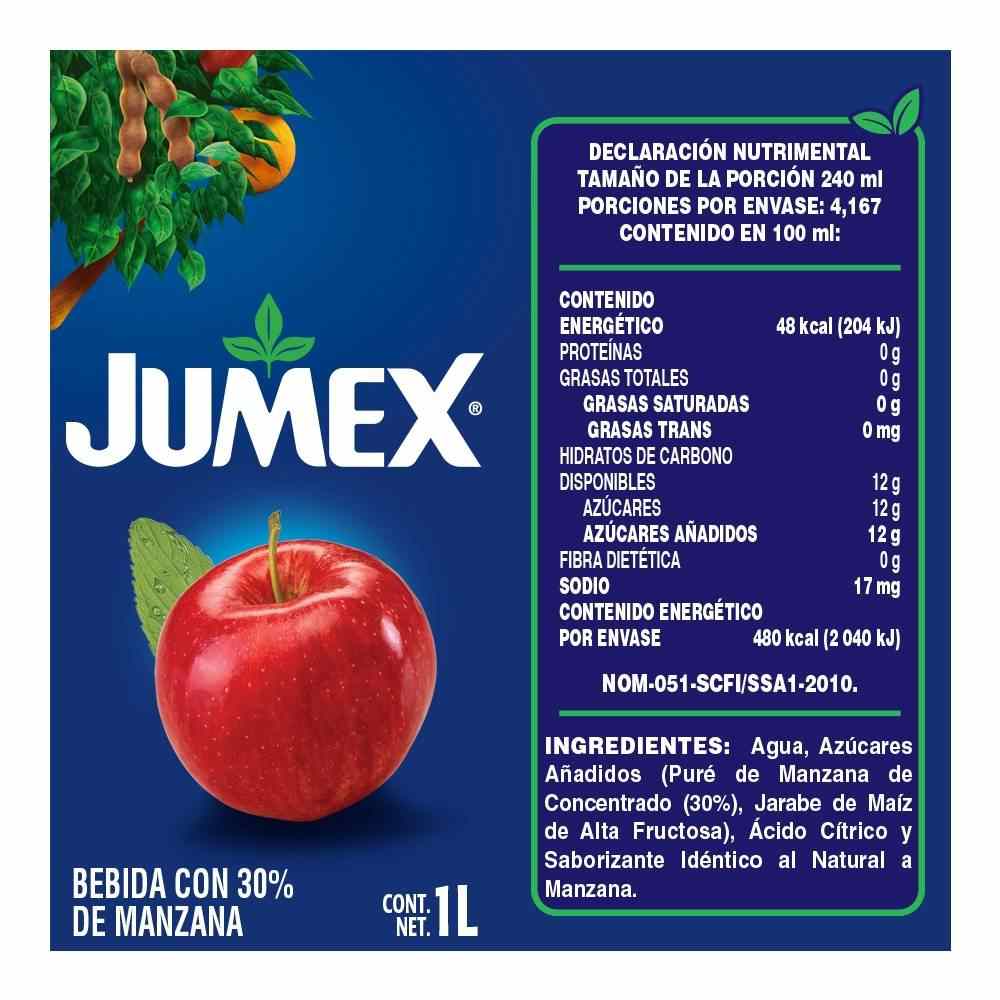 Nectar Jumex de Manzana Tetra 1 Litro