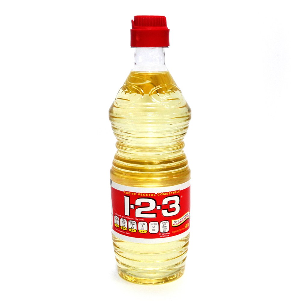 1 2 3 Aceite Veg 24/500 Ml *