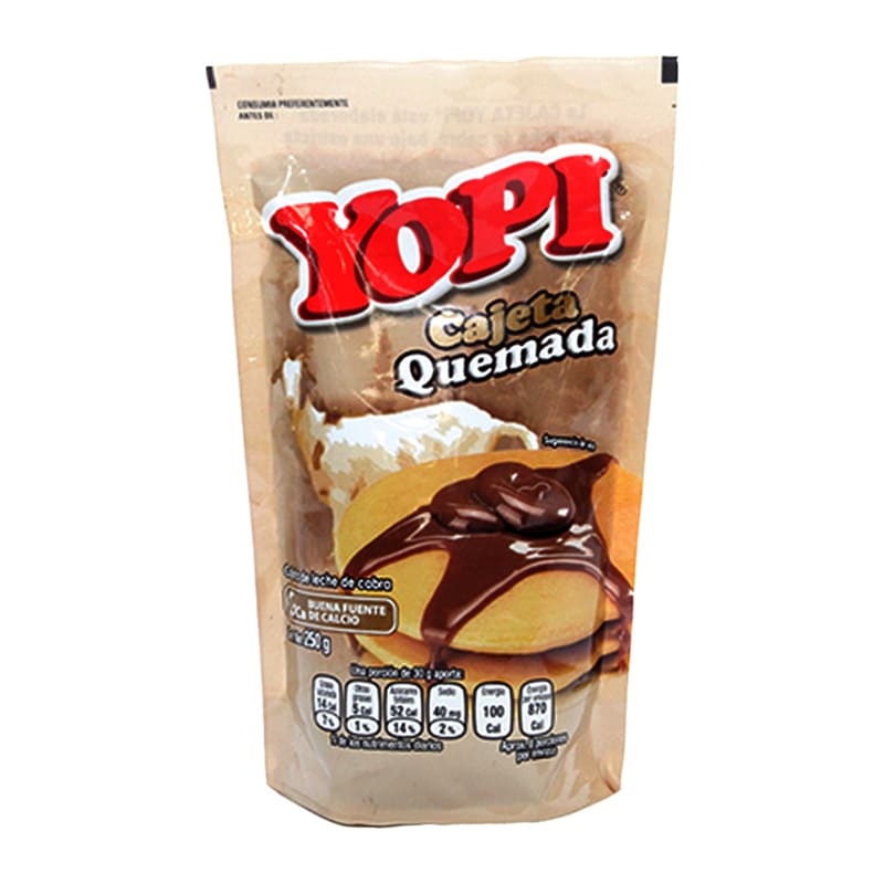 Cajeta Yopi Quemada 250 gr
