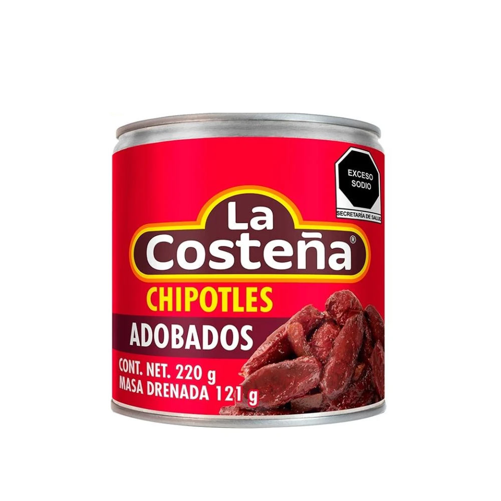 La Costeña Chile Chipotle 24/220 Gr *