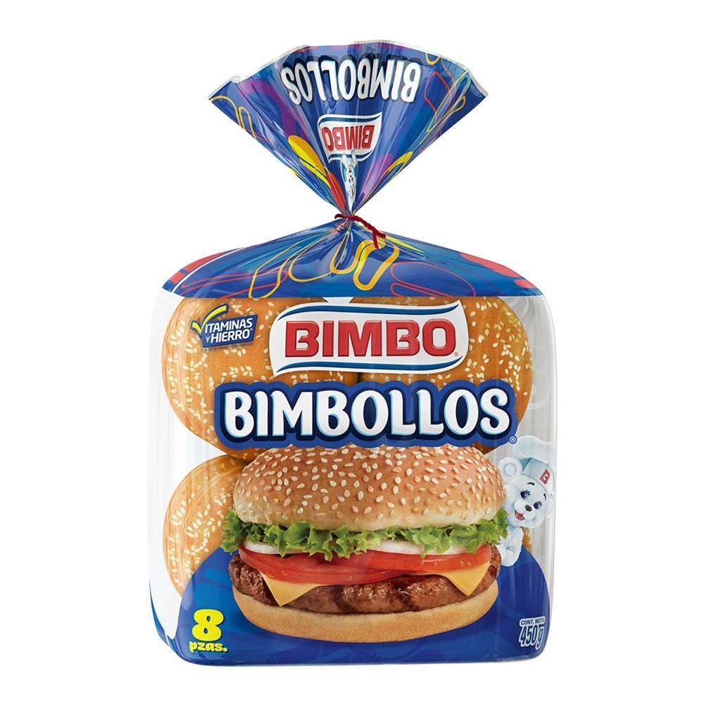 Bimbollos Bimbo 8 piezas 450 gr
