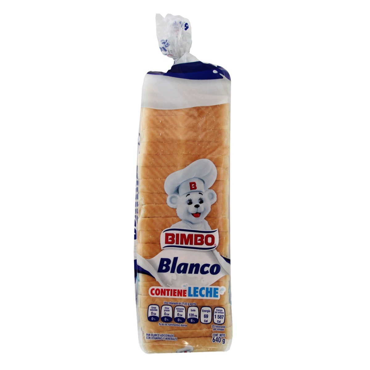 Pan Blanco Grande Bimbo 640 gr