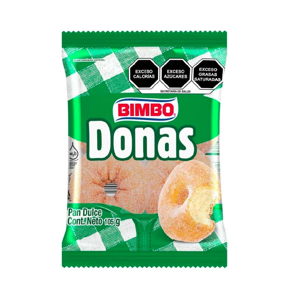 Pan Bimbo Donas De 4 105 gr