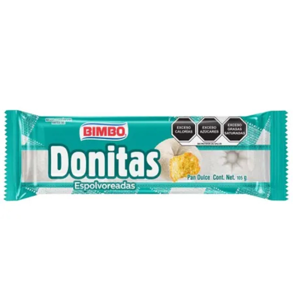 Bimbo Donas Espolvoreadas Con 6 Pz De 105 Gr