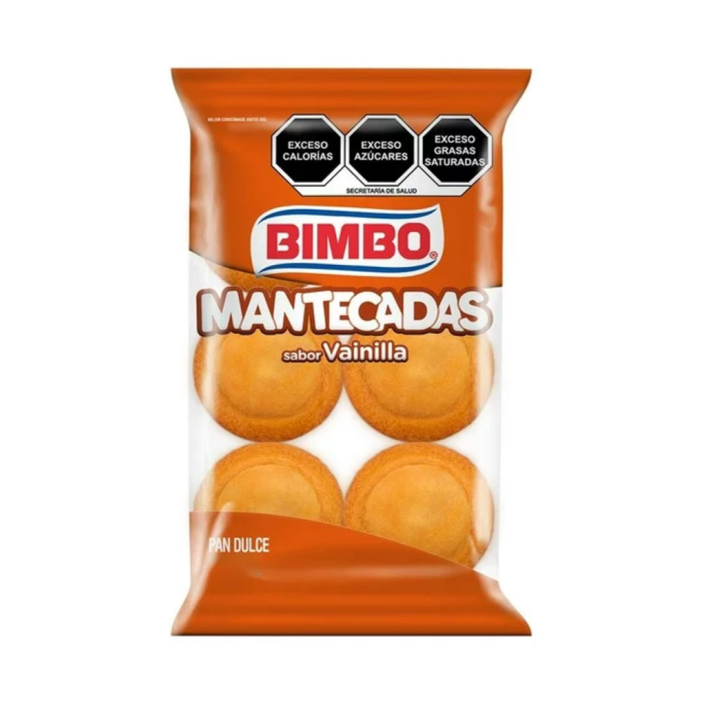 Bimbo Mantecadas 6 Pz 188 Gr