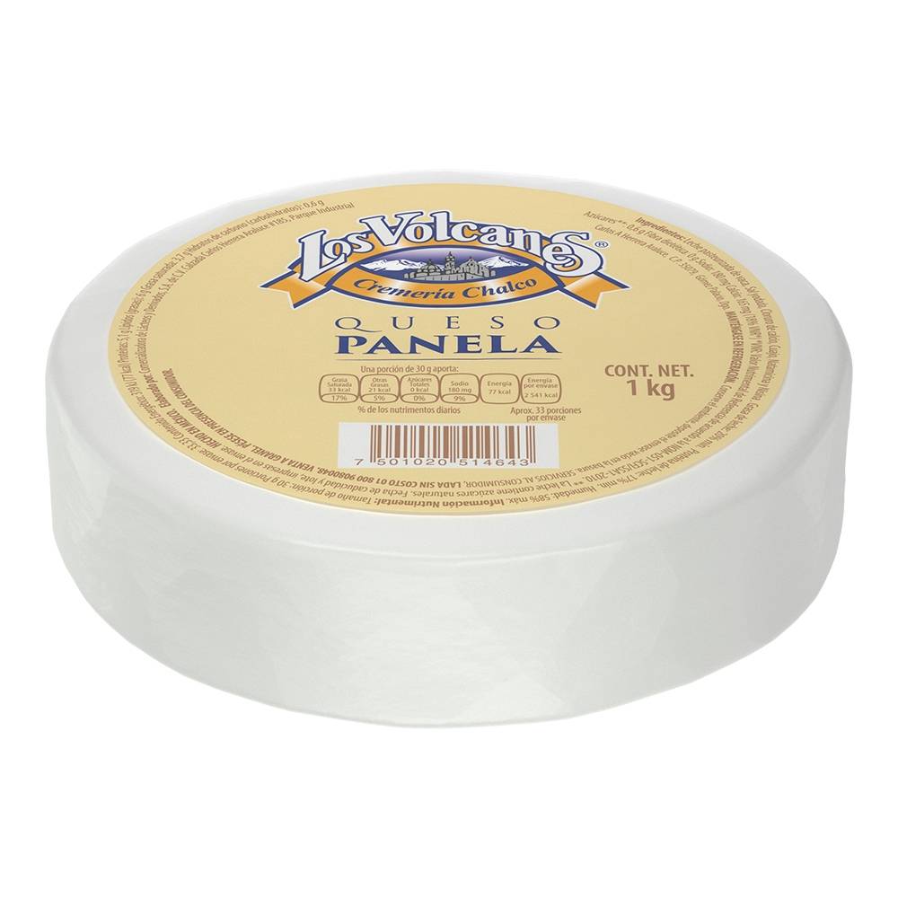 Queso Panela Los Volcanes 1 Kilo
