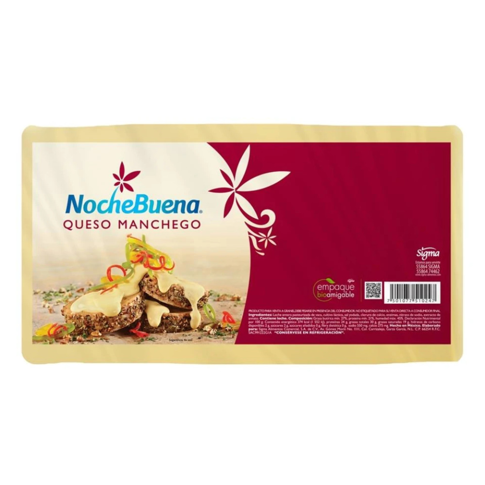 Noche Buena Queso Manchego Kg