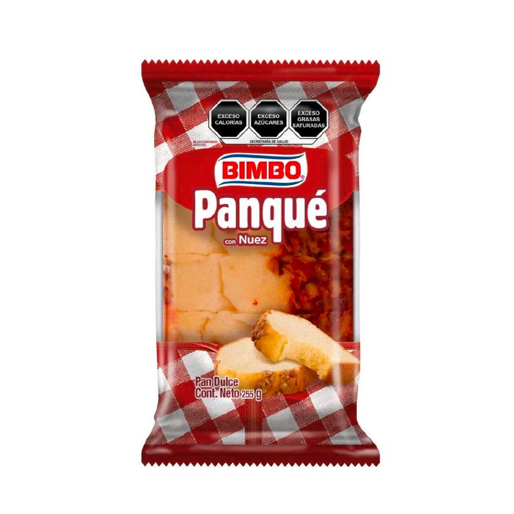 Panqué Bimbo con Nuez 255 gr