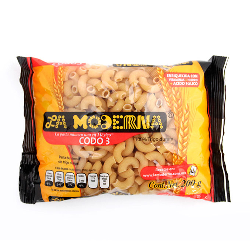 La Moderna Sopa Codo 3 20/200 Gr