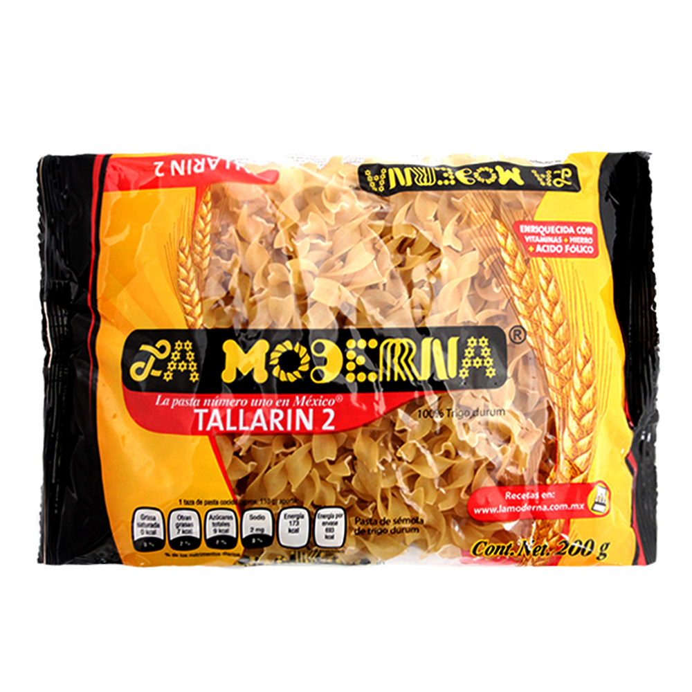 Sopa La Moderna Tallarin #2 200 Gramos