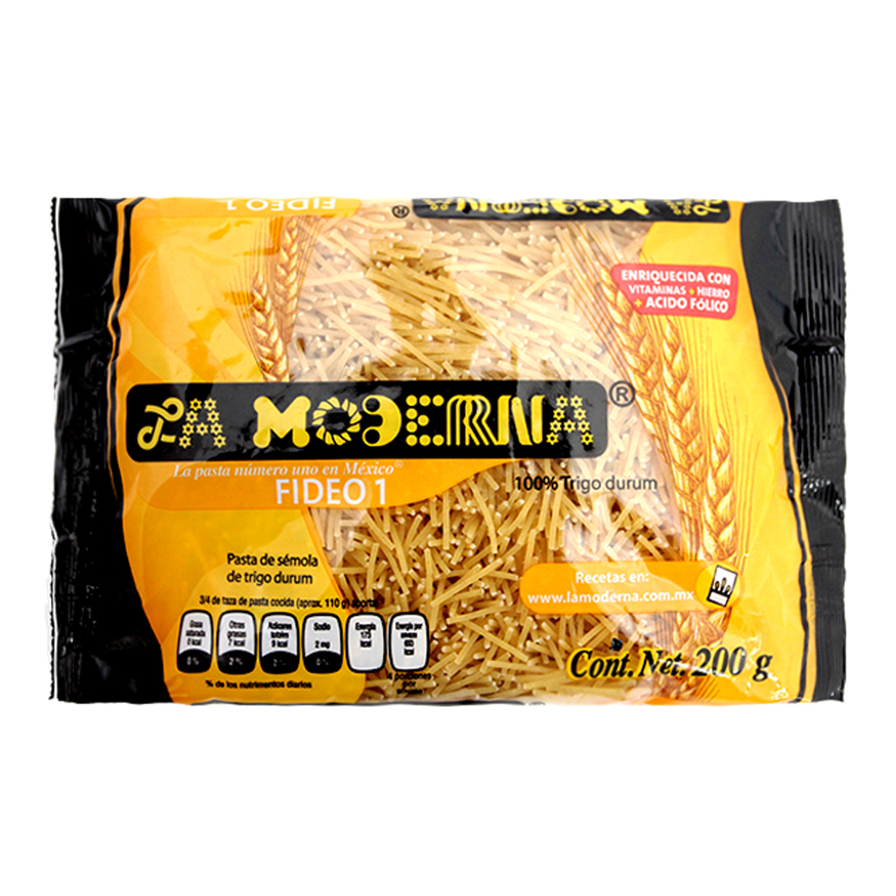 La Moderna Sopa Fideo 1 20/200 Gr