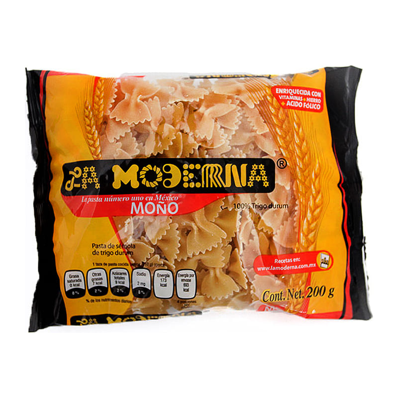Pasta para Sopa La Moderna Moño 200 gr