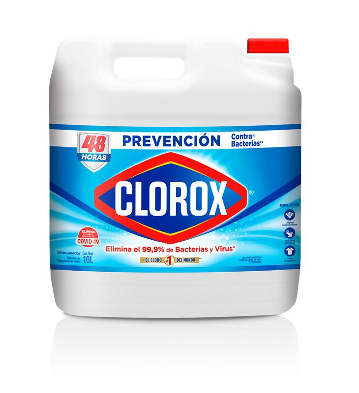 Blanqueador Clorox 10 lt