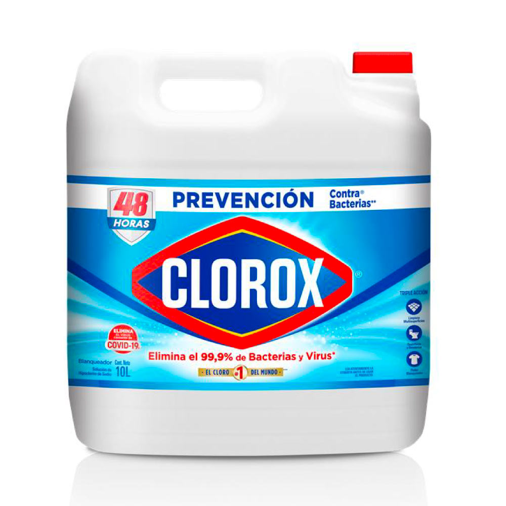 Blanqueador Clorox 10 lt