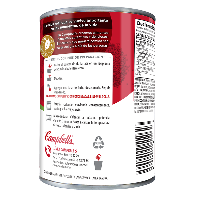 Crema Campbells Elote 430 gr