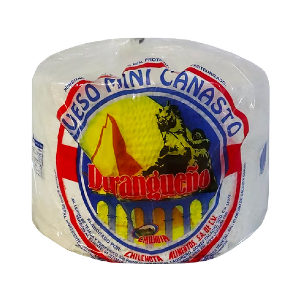 Queso Canasto Durangueño 6 kg