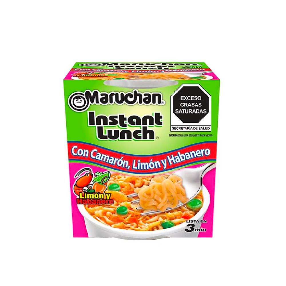 Sopa Instantanea Maruchan Camarón Habanero 64 gr