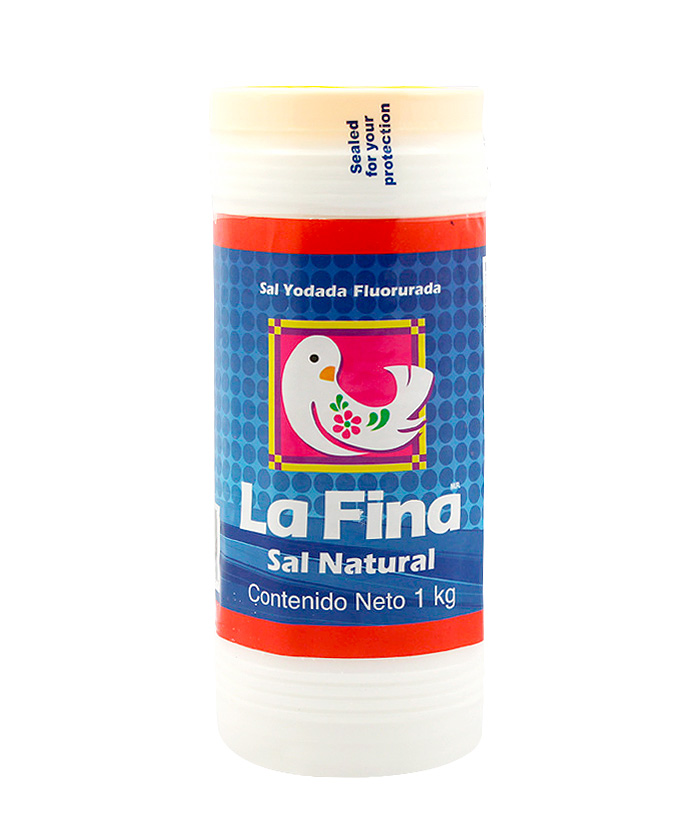 Sal de Mesa La Fina Bote 1 Kilogramo