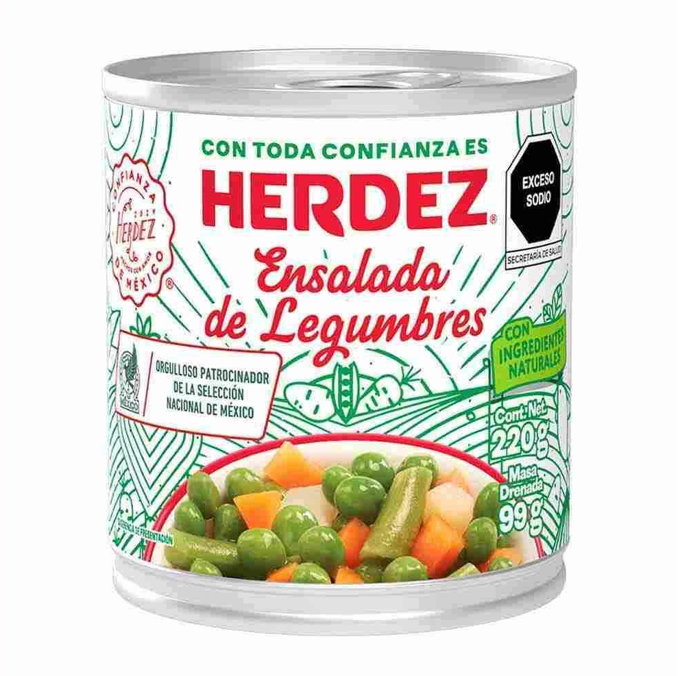 Ensalada de Legumbres Herdez 220 g