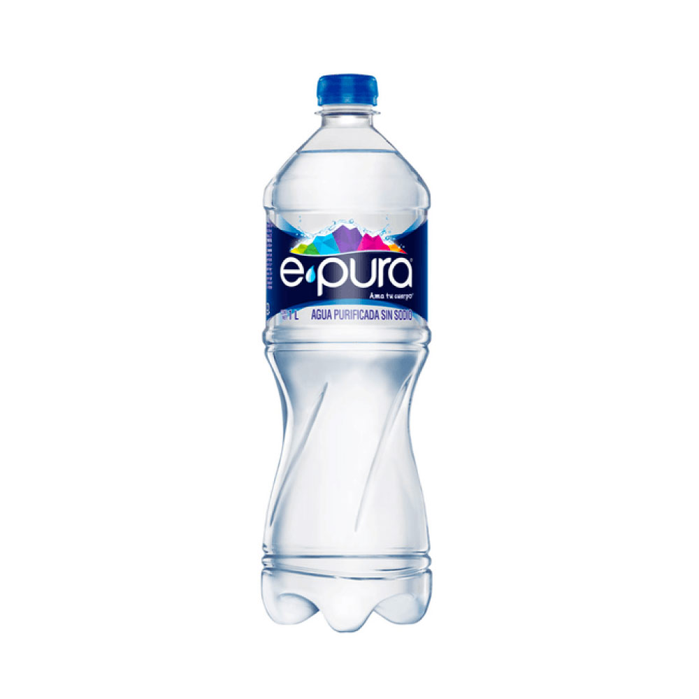 Agua Natural Epura de 1 Litro
