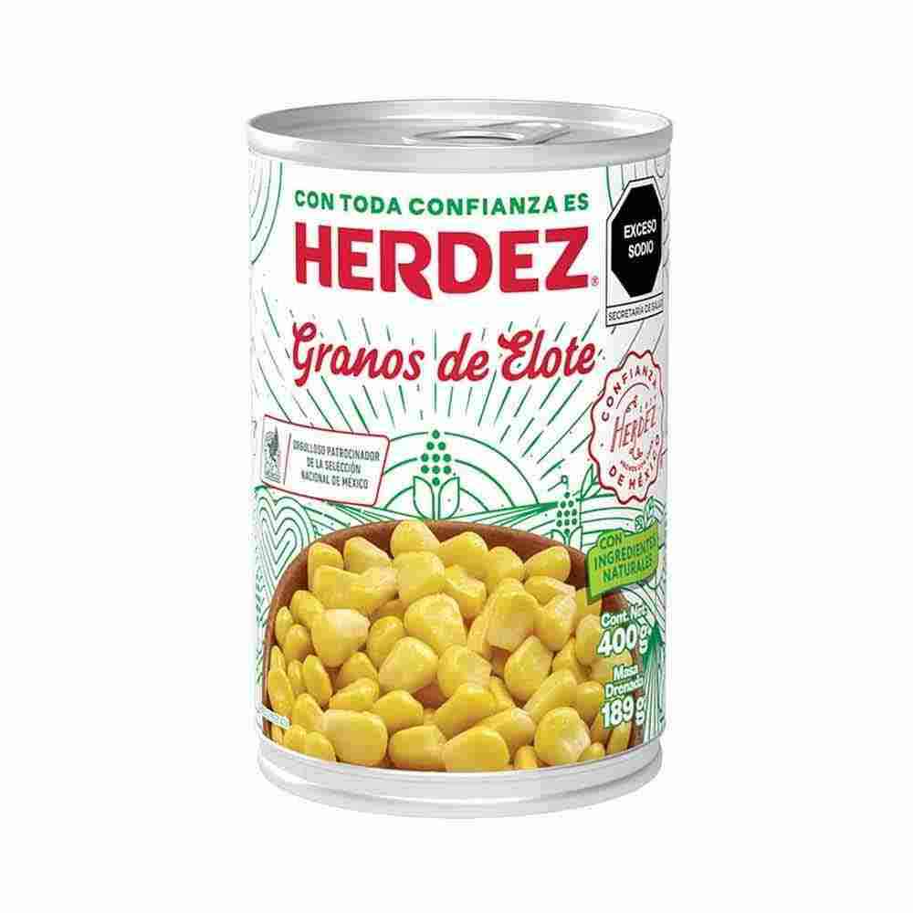 Granos de Elote Herdez 400 g