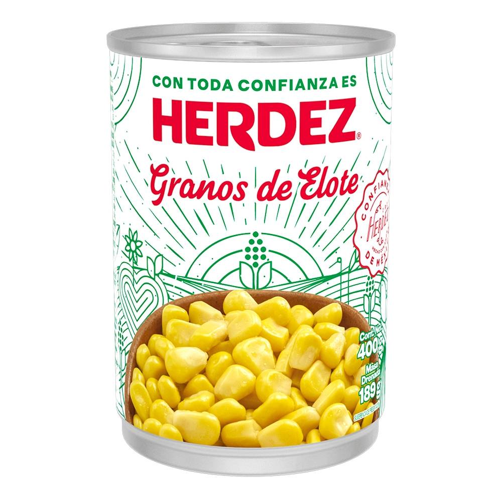 Herdez Grano Elote 24/400 Gr