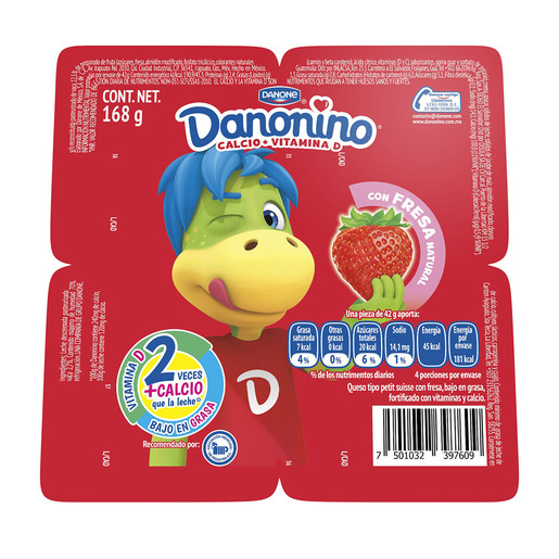 Danonino Fresa 168 gr