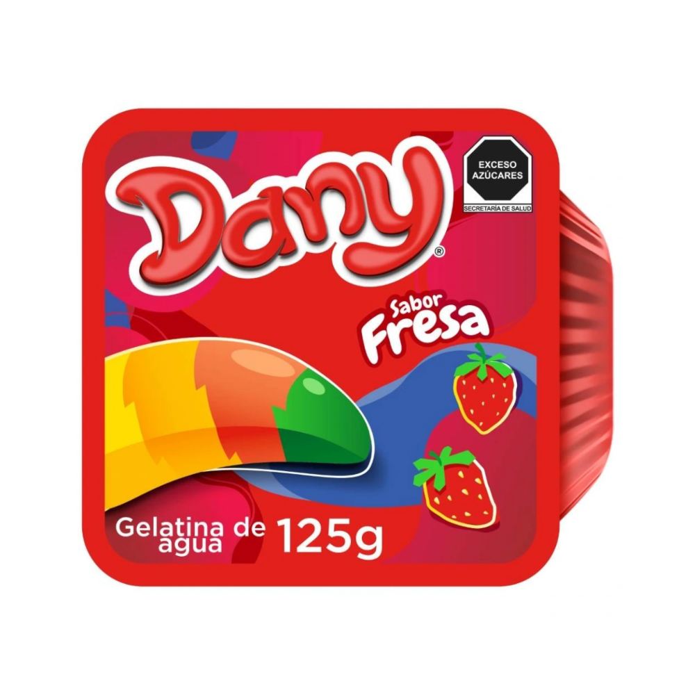 Gelatina Dany Postre Fresa 125 gr
